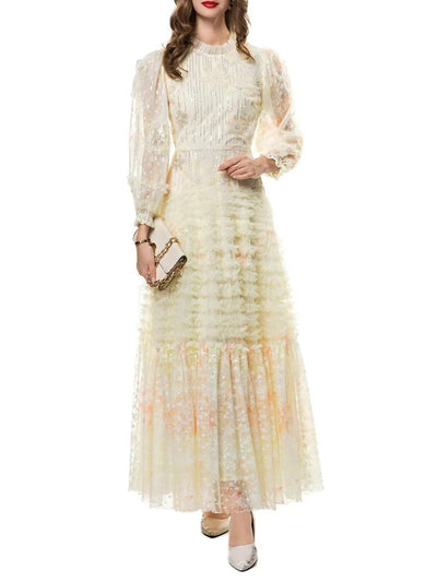 Serenity Long Sleeve Maxi Dress
