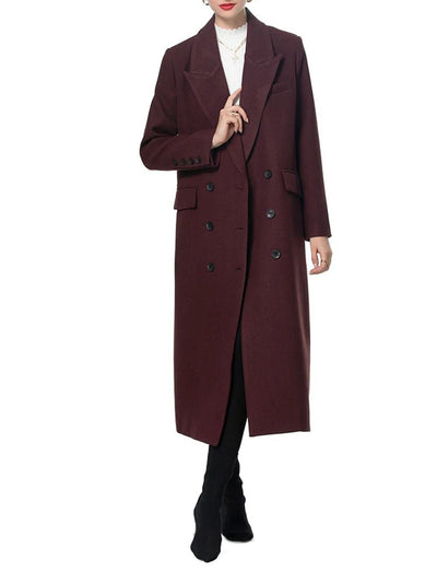 Sienna Double Row Midi Coat