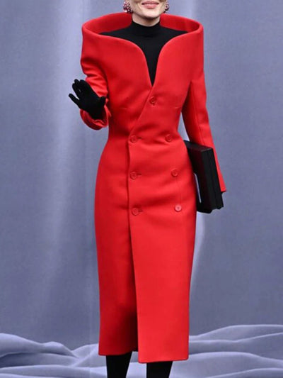 Stevie Trench Double-Breasted Coat