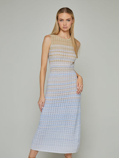 Sue Knit Sleeveless Bodycon Maxi Dress