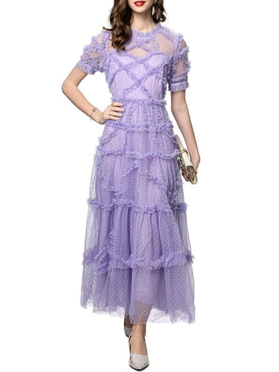 Sutton Ruffle Maxi Dress