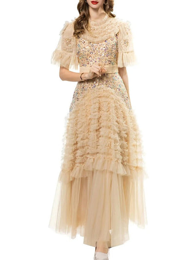 Taylor Short Sleeve Maxi Dress