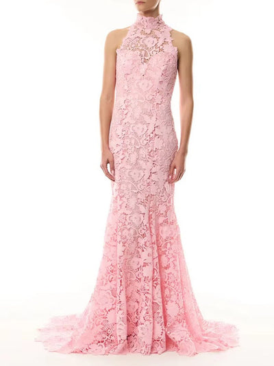 Valentina Floral Lace Mermaid Gown