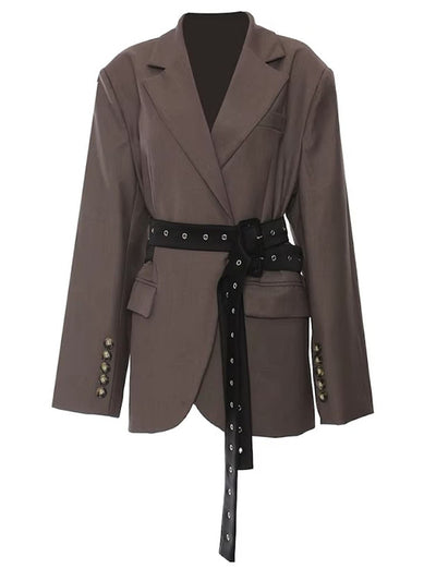 Vivienne Belted Tailored Blazer