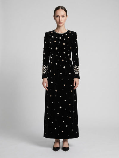 Vivienne Embellished Floral Gown