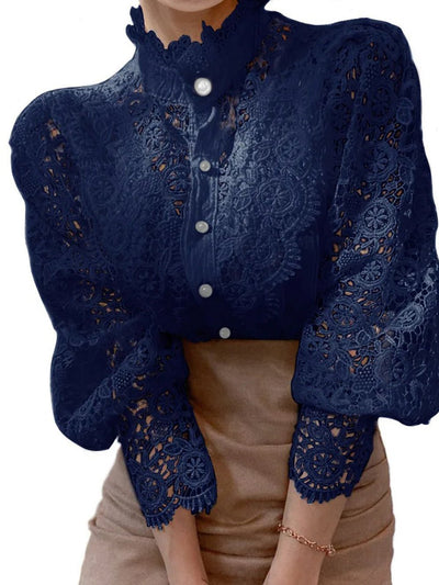 Zyanna Hollow Out Blouse