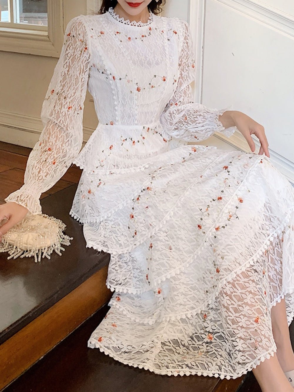 Davina Ruffles Dress | Glory Connection