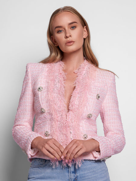 Donna Pearl Tweed Jacket - Glory Connection