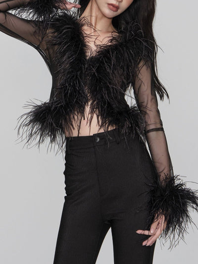 Emmett Feather Blouse