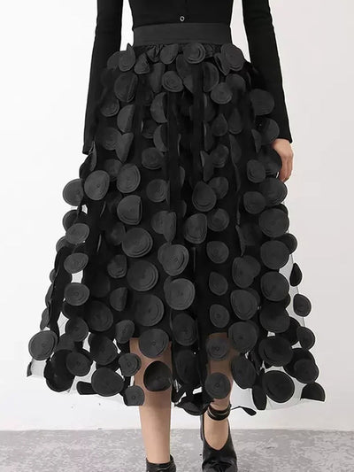 Eva Tulle Midi Skirt