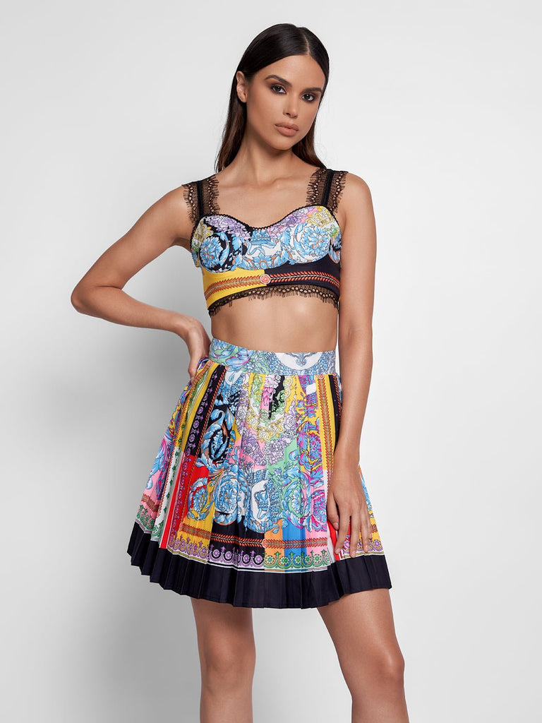 Evalina Lace Top + Skirt Set - Glory Connection