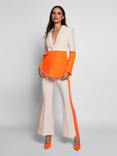"Everywhere" Blazer + Pants Suit in Orange