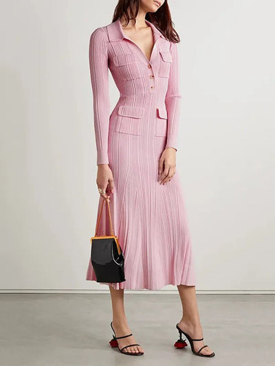 Hadassah Knitted Midi Dress