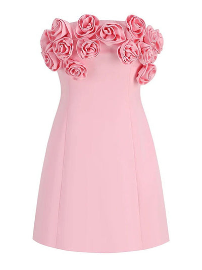 Josephine Flower Mini Dress