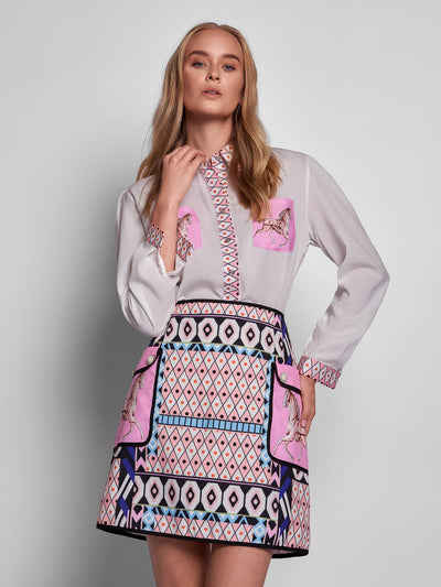 Khloe Top + Skirt Set