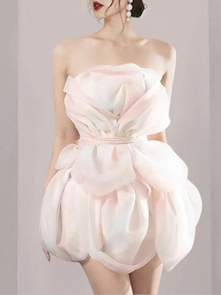 Leighton Strapless Mini Dress - Glory Connection