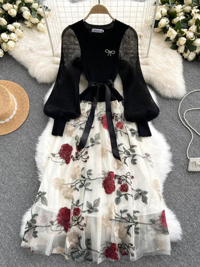 Matuxa Knitted Midi Dress