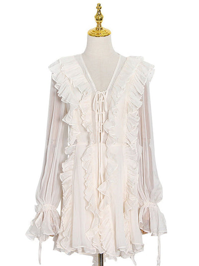 Mia Ruffle Mini Dress
