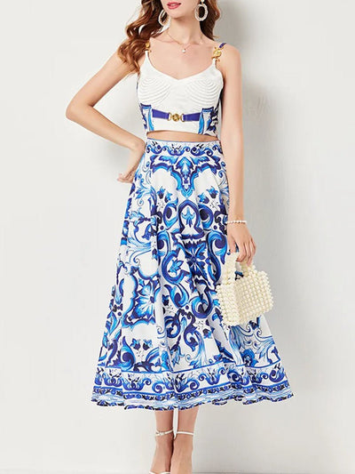 Rylan Top & Skirt Set