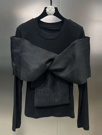 Sanjana Mesh Casual T-Shirt