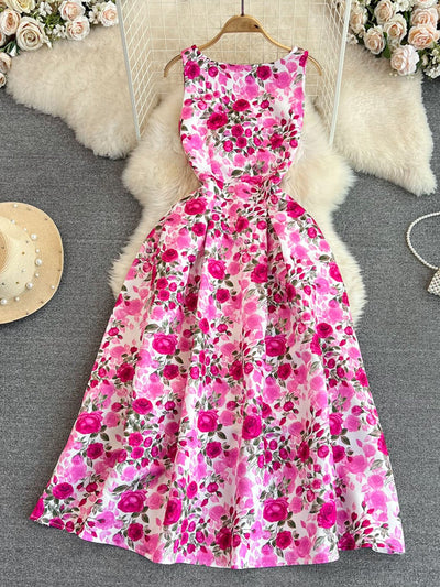 Sean Floral Midi Dress